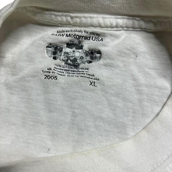 BMW Motorcycle I Never Knew BMW Made Cars Faded Distress Shirt XL Biker Funny 05 - Picture 10 of 10